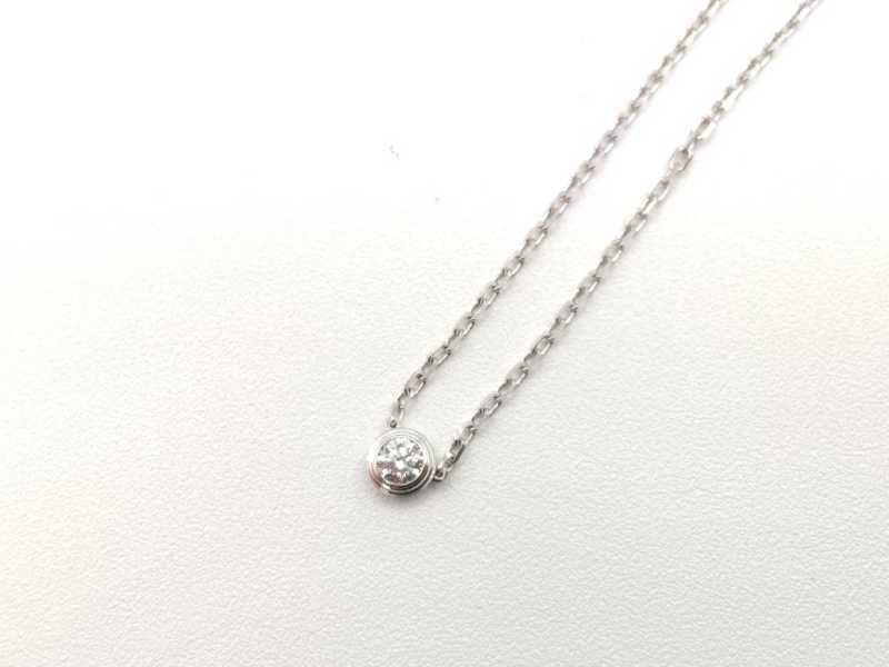 カルティエ買取 ダムールネックレス 750WG